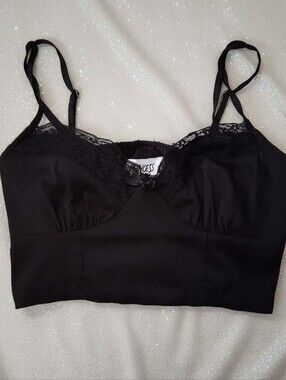 Princess Polly Black Lace Cami